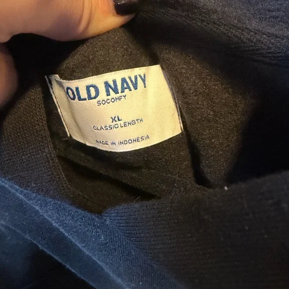 Old Navy So Comfy Women's Black Sweatshirt Size XL - Picture 2 of 4